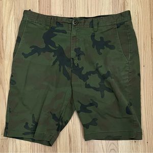 Mens Volcom camouflage shorts